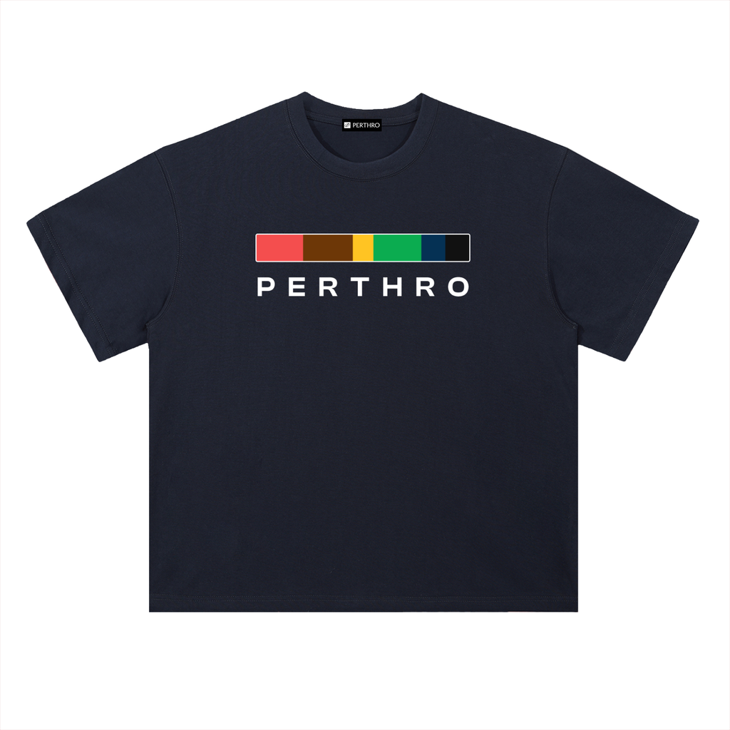 Heavyweight Drop Shoulder Cotton T-Shirt